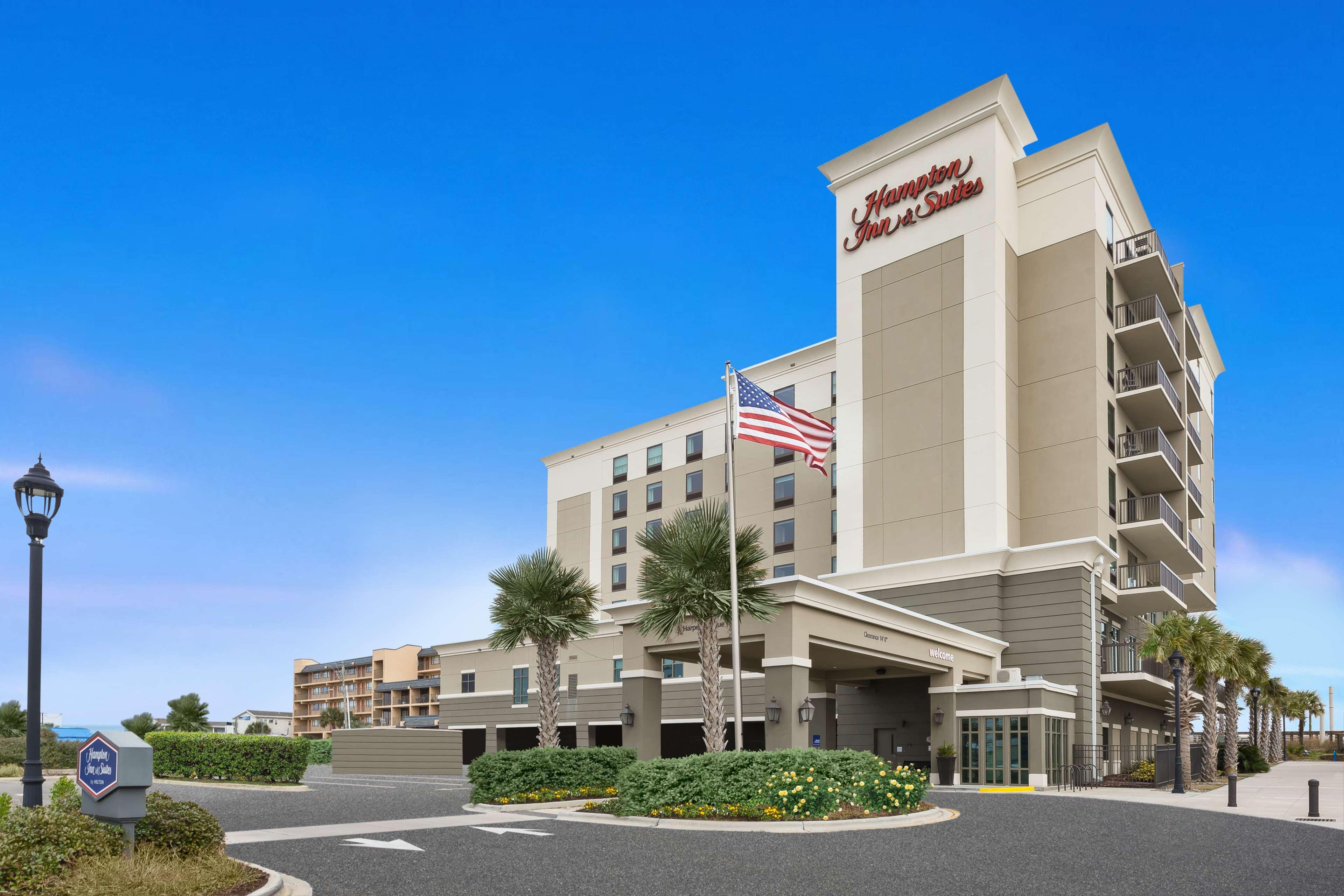 Hampton Inn & Suites By Hilton Carolina Beach Oceanfront מראה חיצוני תמונה